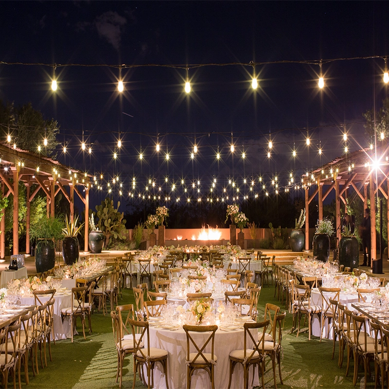 Reception stage decoration